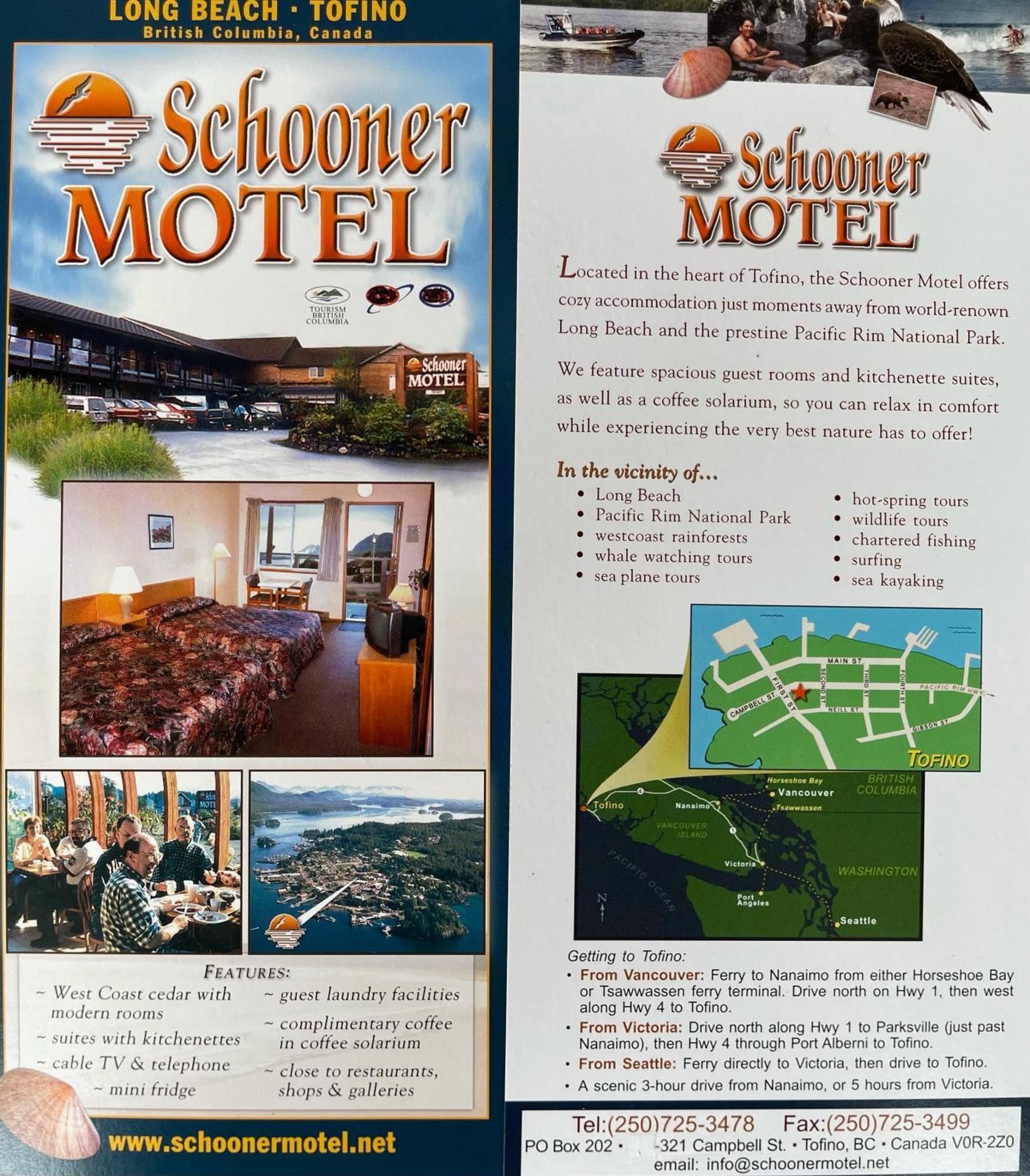 Schooner Motel Tofino Extérieur photo